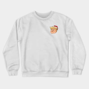 Trump Santa Hat Crewneck Sweatshirt